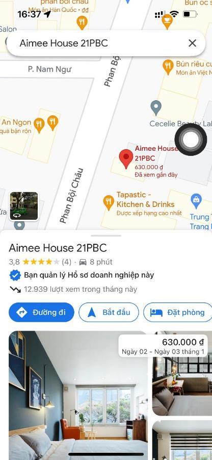 Aimee House - Phan Boi Chau Hanoi Exterior foto